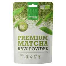 Purasana Matcha premium poeder vegan bio 75.00 Gram