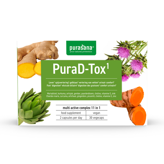 Purasana Purad-tox 30 Vegetarische capsules
