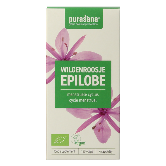 Purasana Wilgenroosje vegan bio 120 Vegetarische capsules