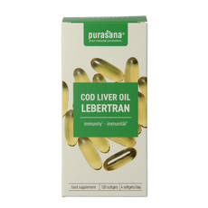 Purasana Levertraan 120.00 Softgels