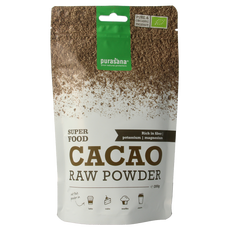 Purasana Cacao poeder vegan bio 200.00 Gram