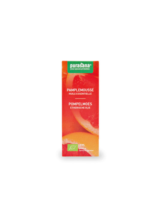 Purasana Pompelmoes olie bio 10 Milliliter