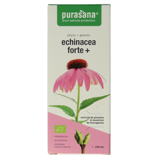 Purasana Echinacea forte + vegan bio  100.00 Milliliter