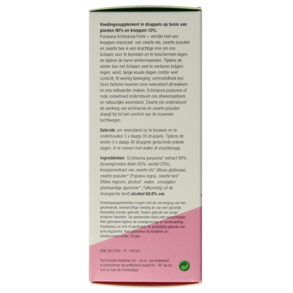 Purasana Echinacea forte + vegan bio  100.00 Milliliter