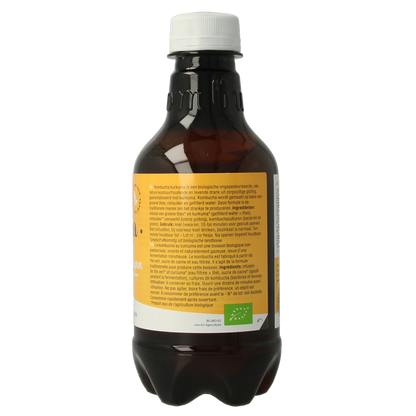 Purasana Kombucha curcuma vegan bio 330 Milliliter