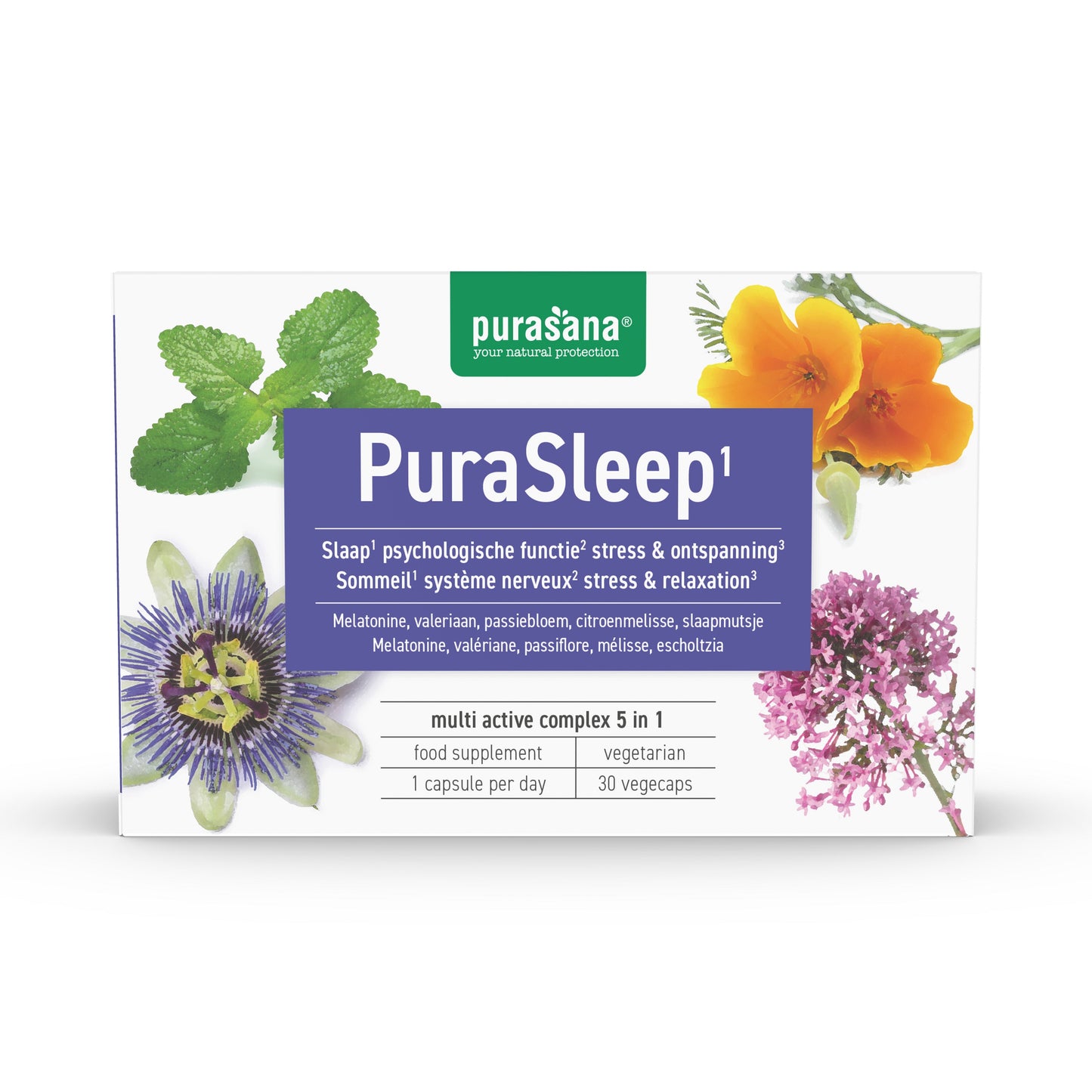 Purasana Purasleep 30 Vegetarische capsules