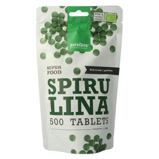 Purasana Spirulina 500mg bio 500.00 Tabletten