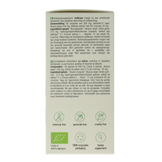 Purasana Saffraan vegan bio 60.00 Vegetarische capsules