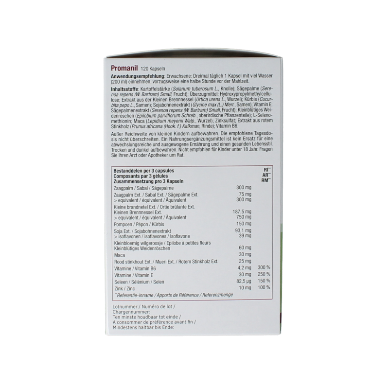 Fytostar Promanil mannenformule 120 Capsules