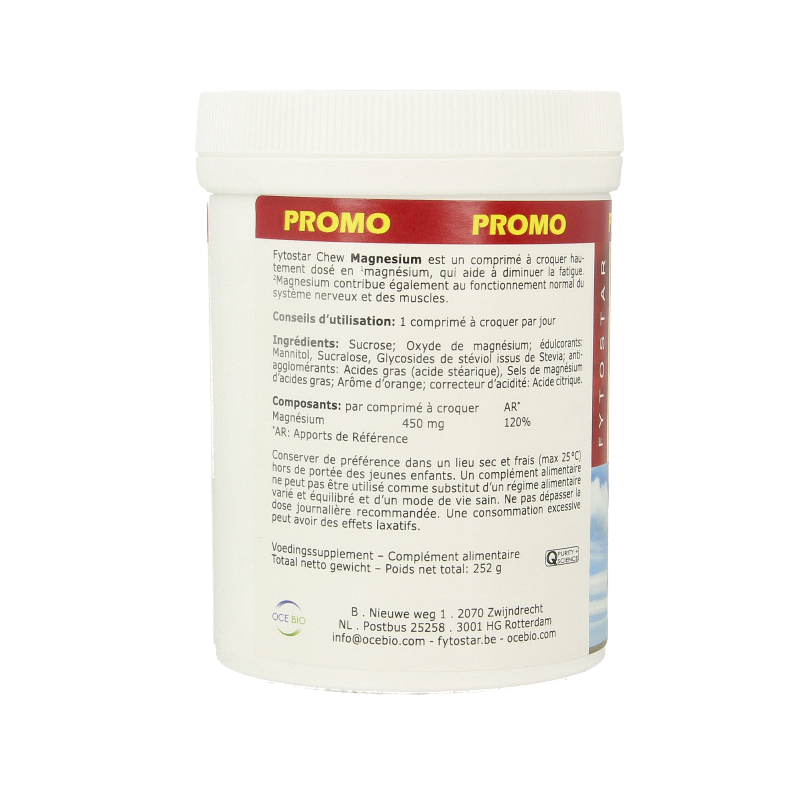 Fytostar Magnesium chew kauwtabletten 120 Kauwtabletten