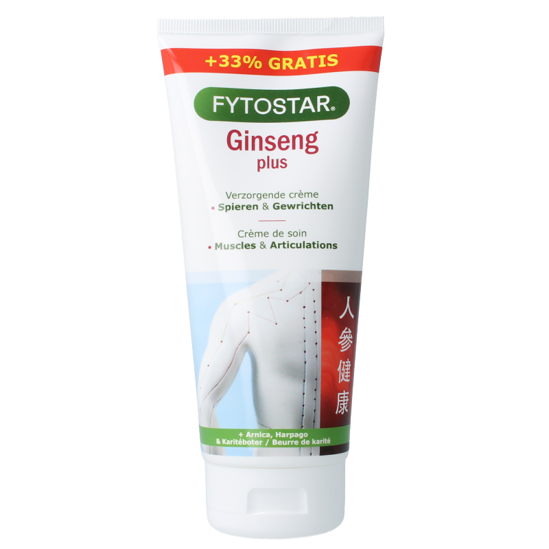 Fytostar Ginseng plus spiercreme +33% 200 Milliliter
