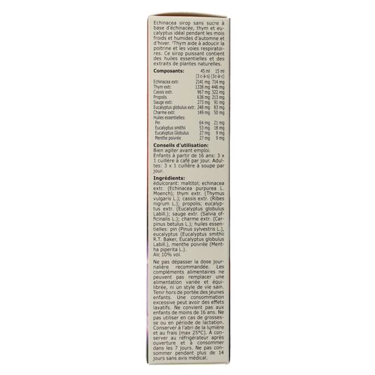 Fytostar Echinaea siroop suikervrij 150 Milliliter