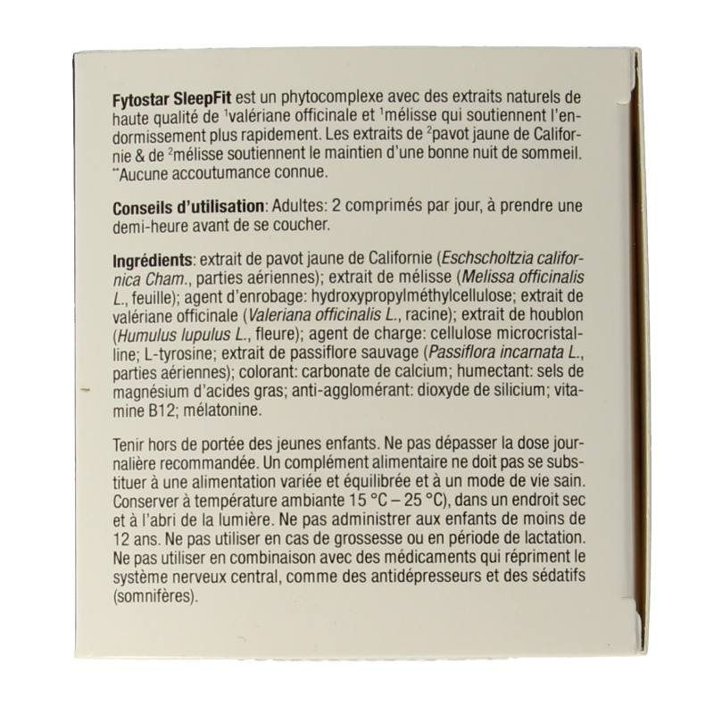 Fytostar Sleep fit maxi 60 Capsules