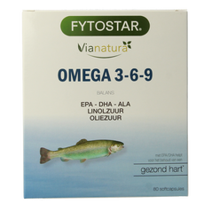 Fytostar Vianatura omega 3-6-9 80.00 Capsules
