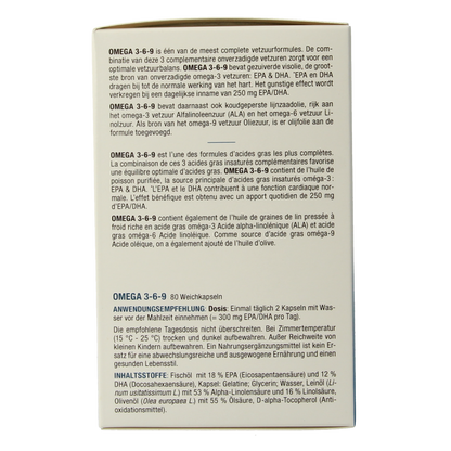 Fytostar Vianatura omega 3-6-9 80.00 Capsules