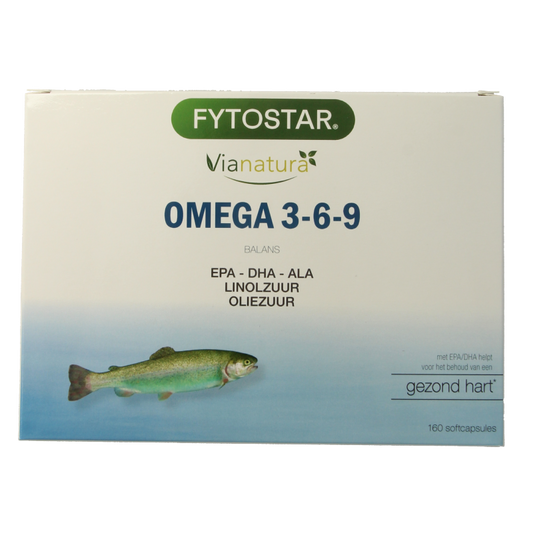 Fytostar Vianatura Omega 3-6-9 160 Capsules
