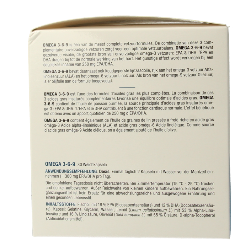 Fytostar Vianatura Omega 3-6-9 160 Capsules