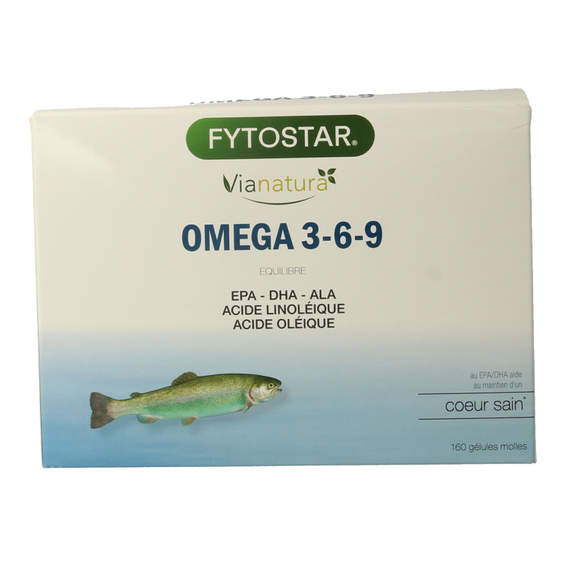 Fytostar Vianatura Omega 3-6-9 160 Capsules