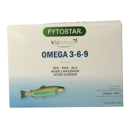 Fytostar Vianatura Omega 3-6-9 160.00 Capsules