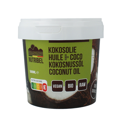 Nutribel Kokosolie geurloos bio 500.00 Milliliter