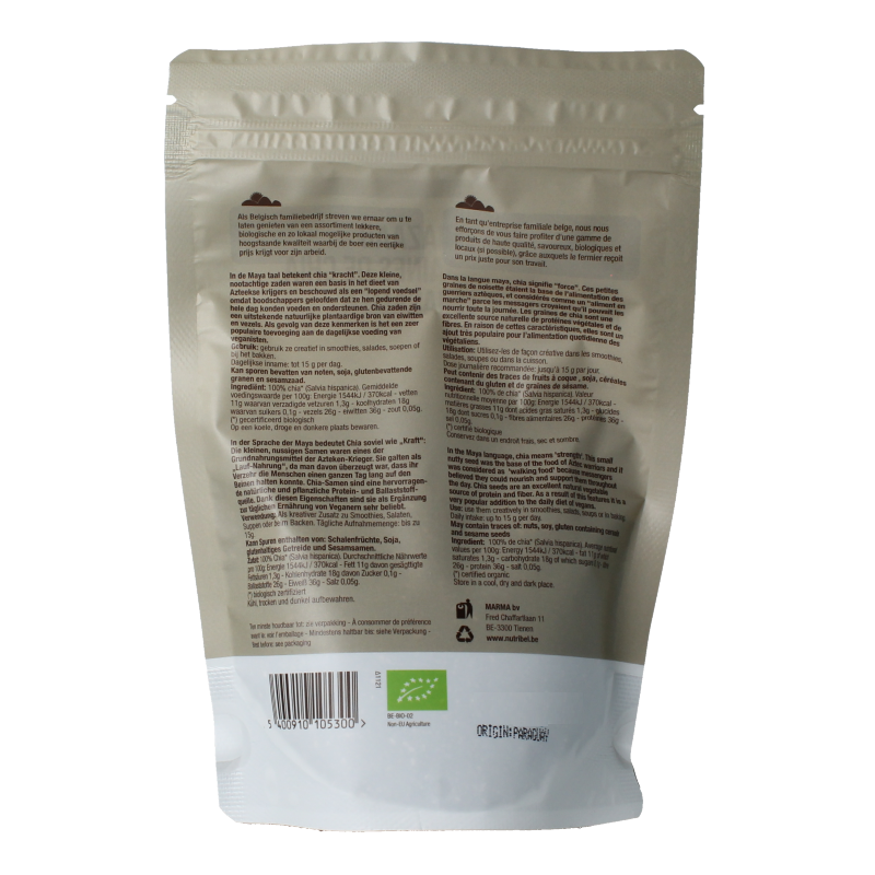 Nutribel Chiazaad raw bio 200 Gram