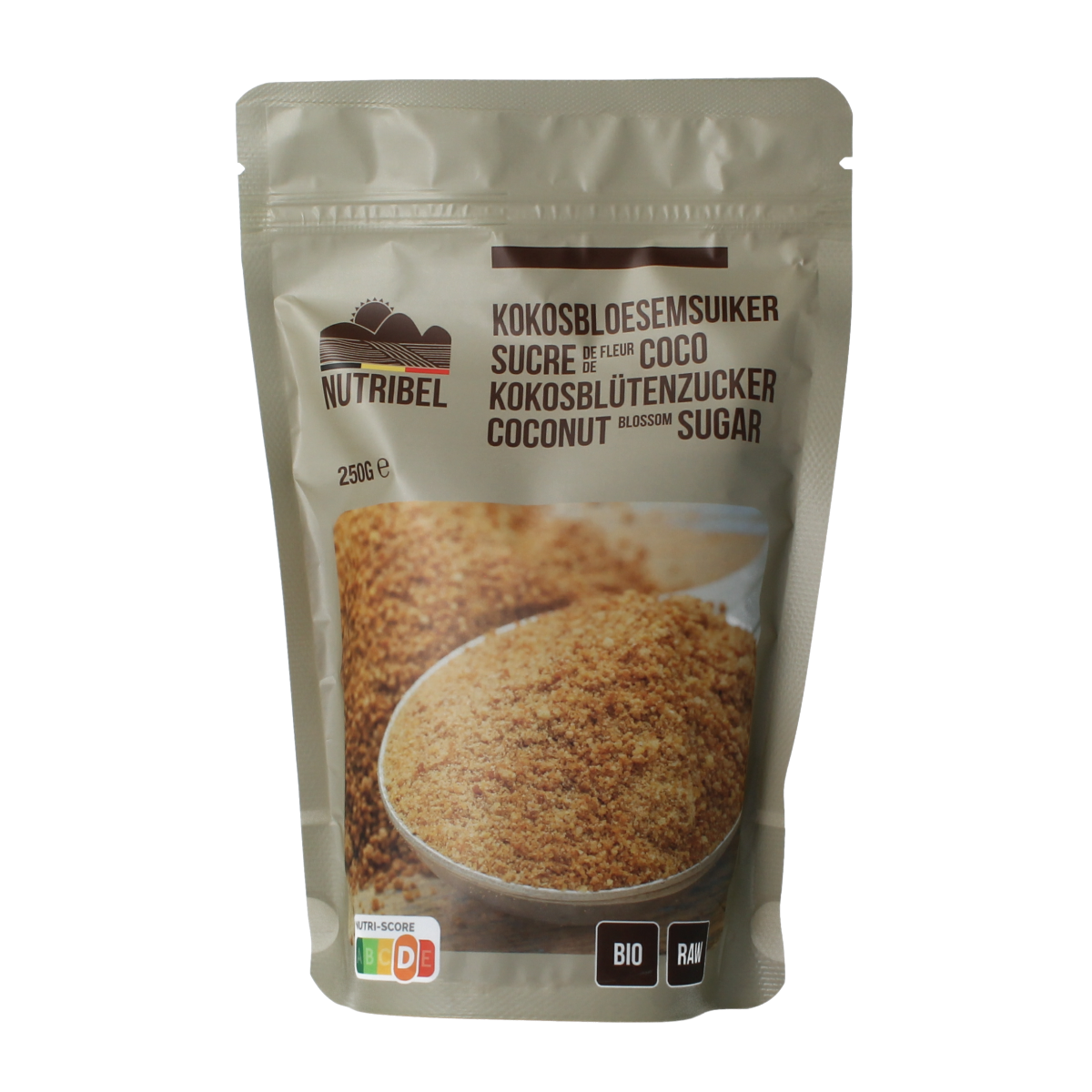 Nutribel Kokosbloesemsuiker raw bio 250.00 Gram