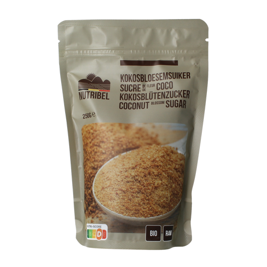 Nutribel Kokosbloesemsuiker raw bio 250.00 Gram