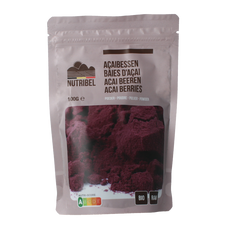 Nutribel Acaibes poeder raw bio 100 Gram