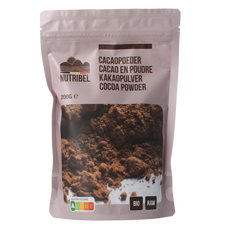 Nutribel Cacao poeder raw bio 200.00 Gram