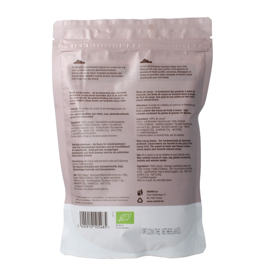 Nutribel Cacao poeder raw bio 200 Gram