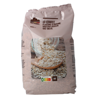 Nutribel Havermout bio 500.00 Gram