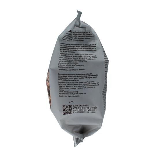 Nutribel Muesli krokant superfood bio 500.00 Gram