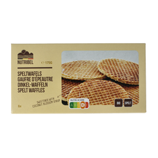 Nutribel Spelt wafel bio 175 Gram