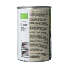 Nutribel Kokosmelk glutenvrij bio 400.00 Milliliter