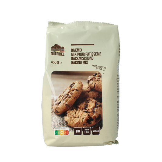 Nutribel Bakmix universeel glutenvrij bio 450 Gram
