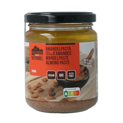 Nutribel Amandelpasta bio 250.00 Gram