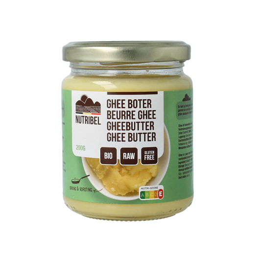 Nutribel Ghee boter bio 200.00 Gram