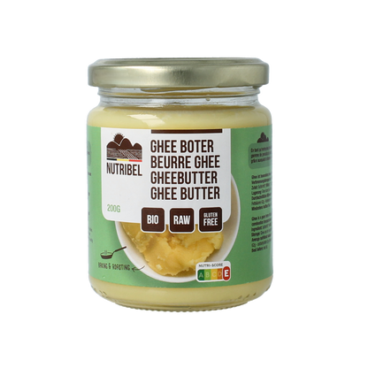 Nutribel Ghee boter bio 200.00 Gram