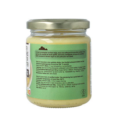 Nutribel Ghee boter bio 200.00 Gram