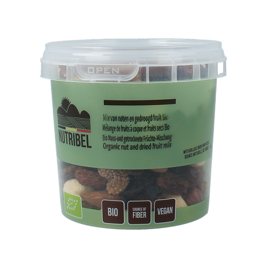 Nutribel Noten vruchtenmix bio 90.00 Gram
