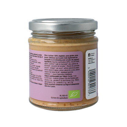Nutribel Aubergine spread glutenvrij bio 170.00 Gram