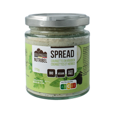 Nutribel Kruiden spread glutenvrij bio 170.00 Gram