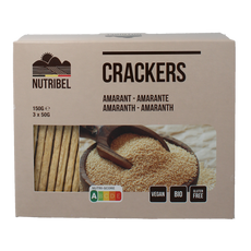 Nutribel Crackers amarant bio 150.00 Gram