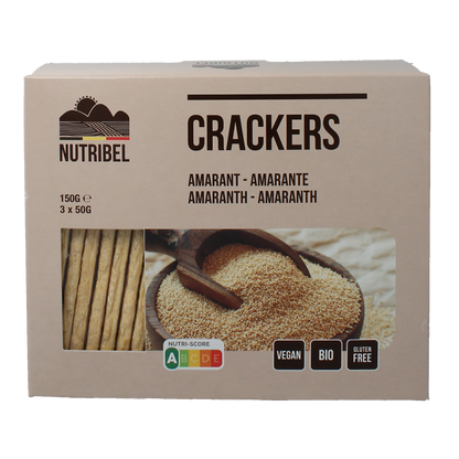 Nutribel Crackers amarant bio 150.00 Gram