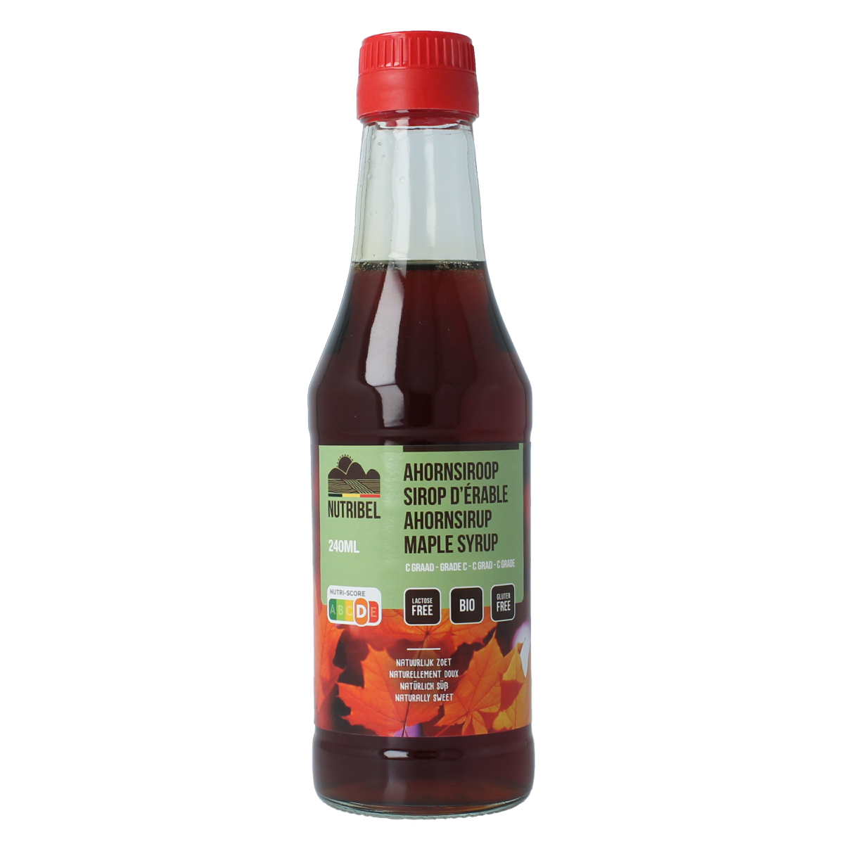 Nutribel Ahornsiroop graad C  bio 240.00 Milliliter