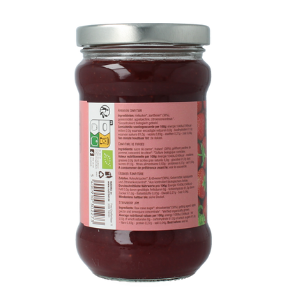 Nutribel Aardbeien confituur bio 340.00 Gram