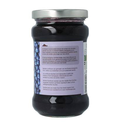 Nutribel Bosbessen confituur bio 340.00 Gram