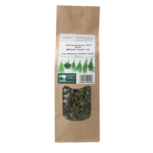 Marma Citroenmelisse blad gesneden 70 Gram