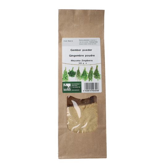 Marma Gember wortelstok poeder 100 Gram