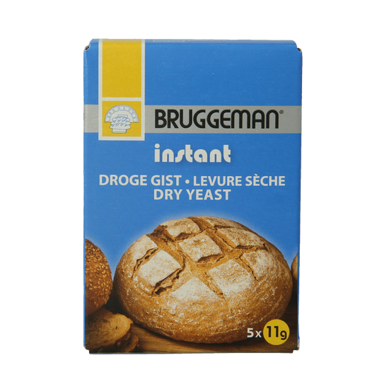 Bruggeman Instant gist (5 x 11 gram) 55 Gram